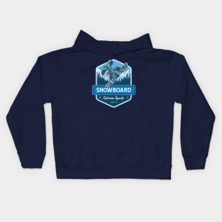 Snowboard Freestyle Kids Hoodie